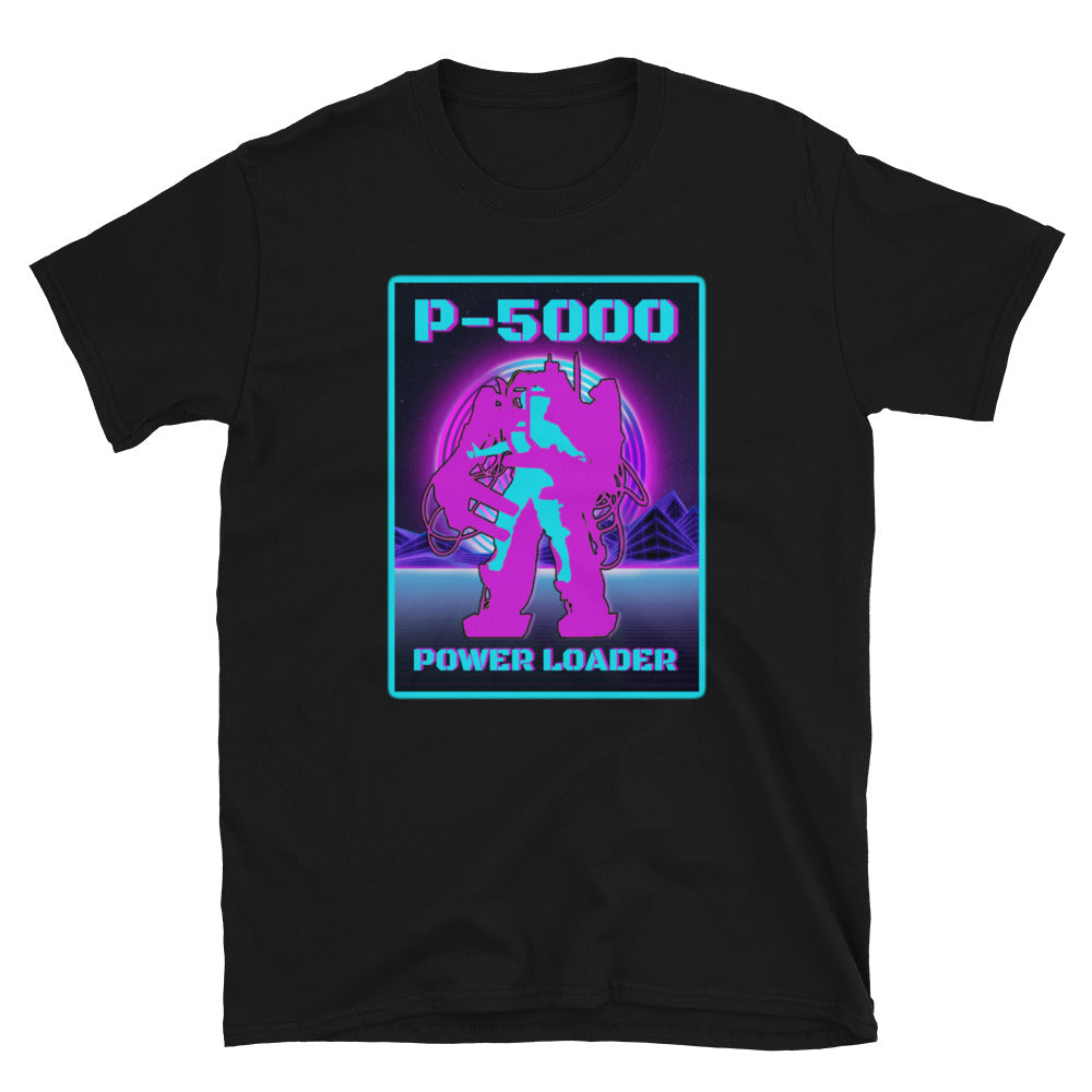 Aliens P-5000 Powerloader T-Shirt Black