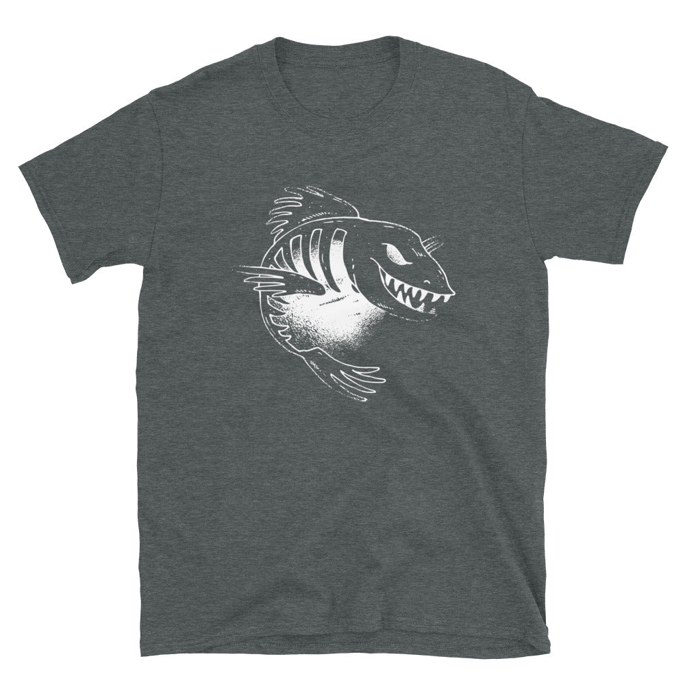 Bad Fish T-shirt Dark Heather