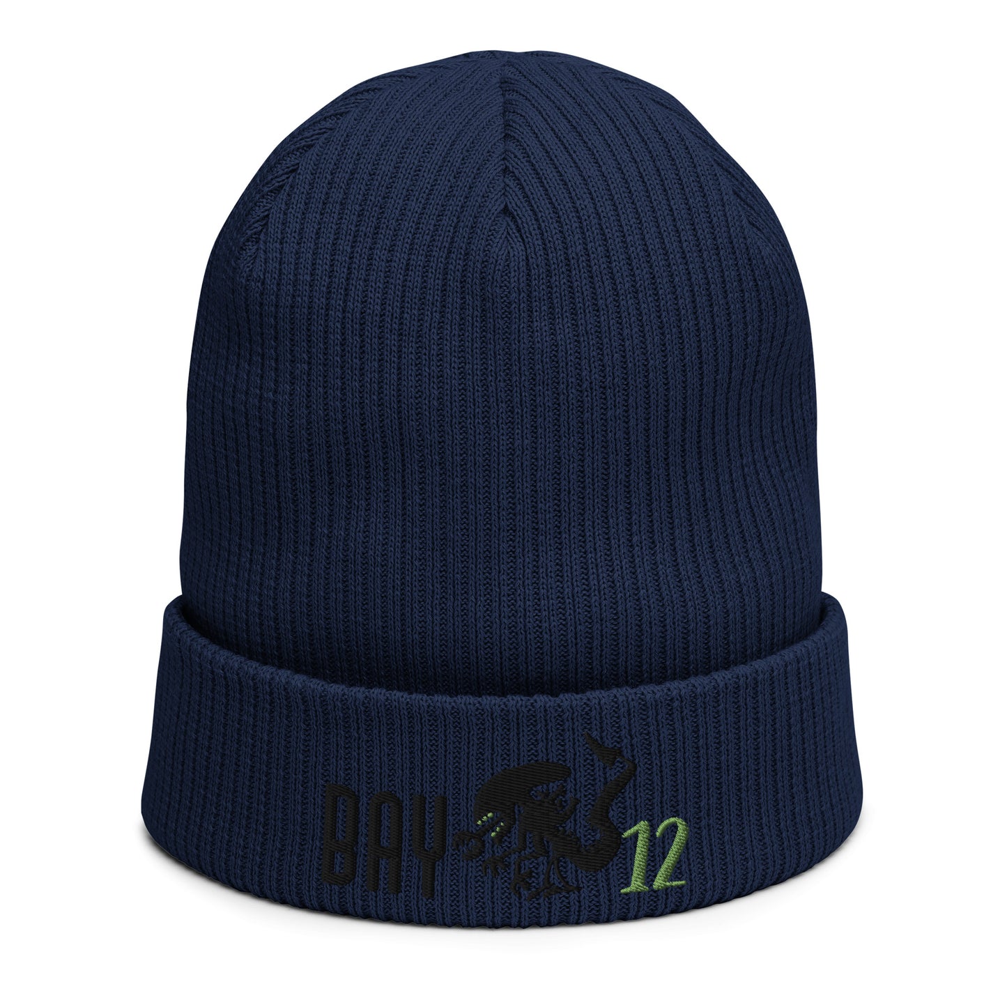Bay12 Organic Ribbed Beanie