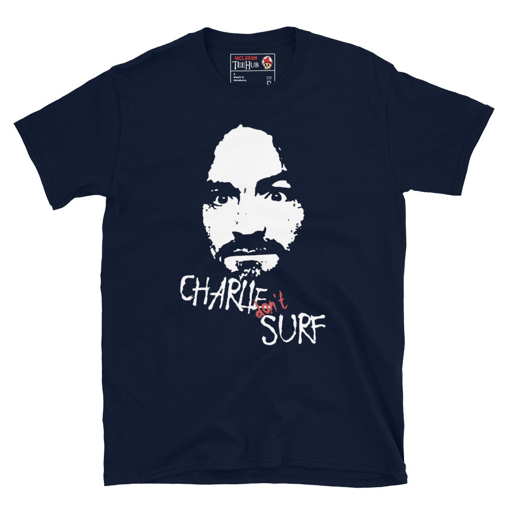 Charlie Dont Surf T-Shirt Navy