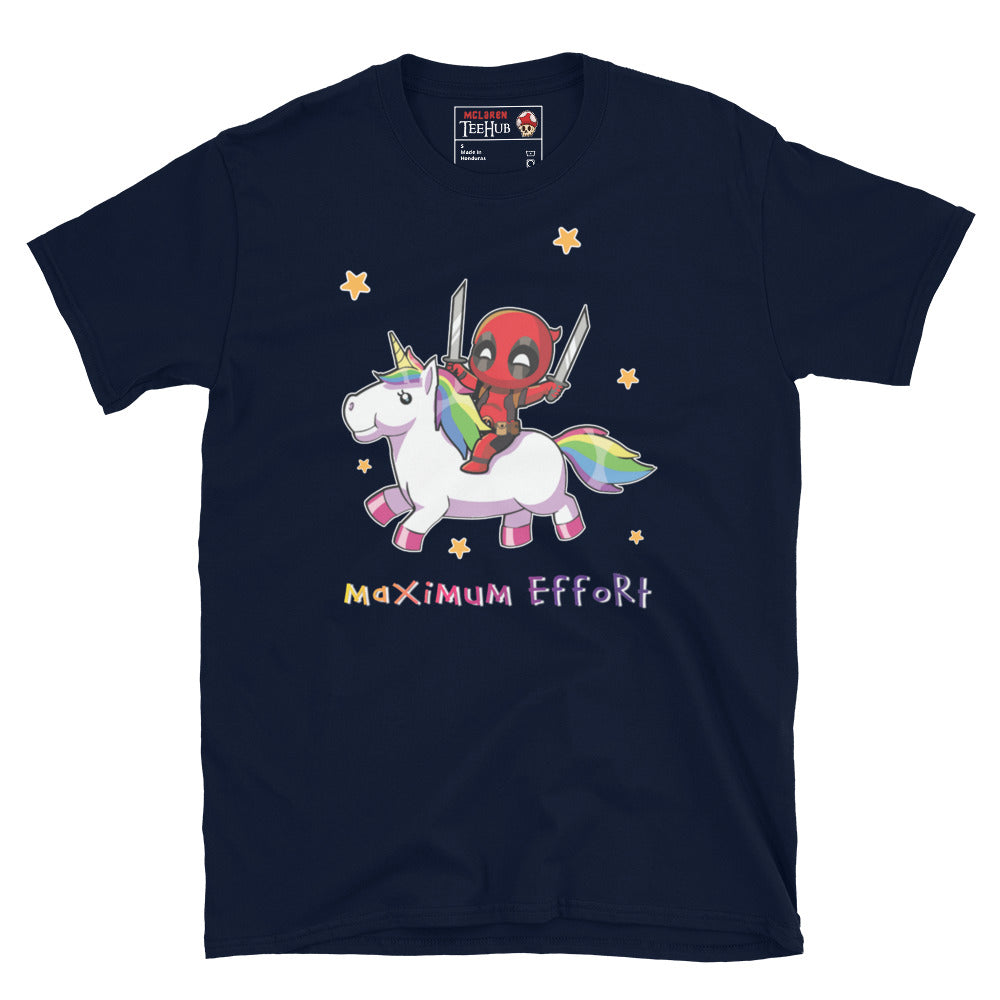 Deadpool Unicorn T-Shirt Navy
