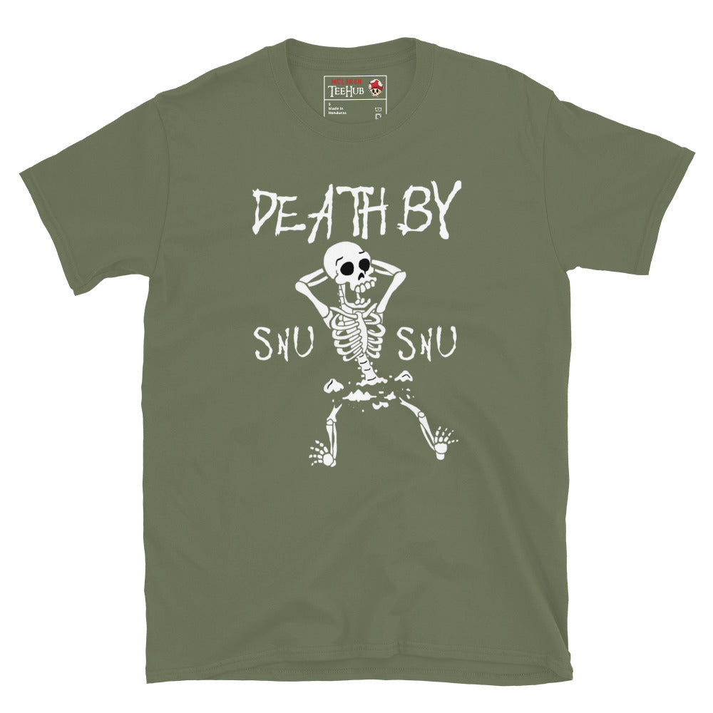 Death by Snu Snu, Futurama T-Shirt Military Green