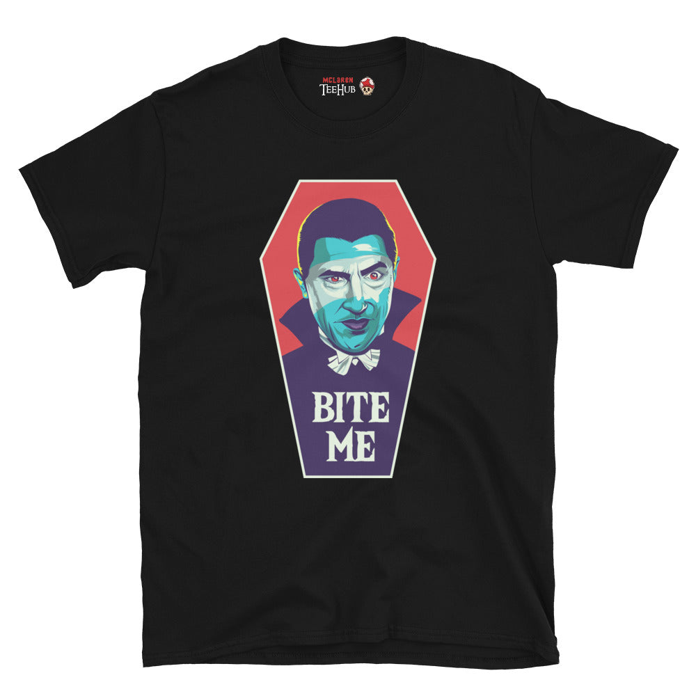 Dracula, Bite Me T-Shirt Black