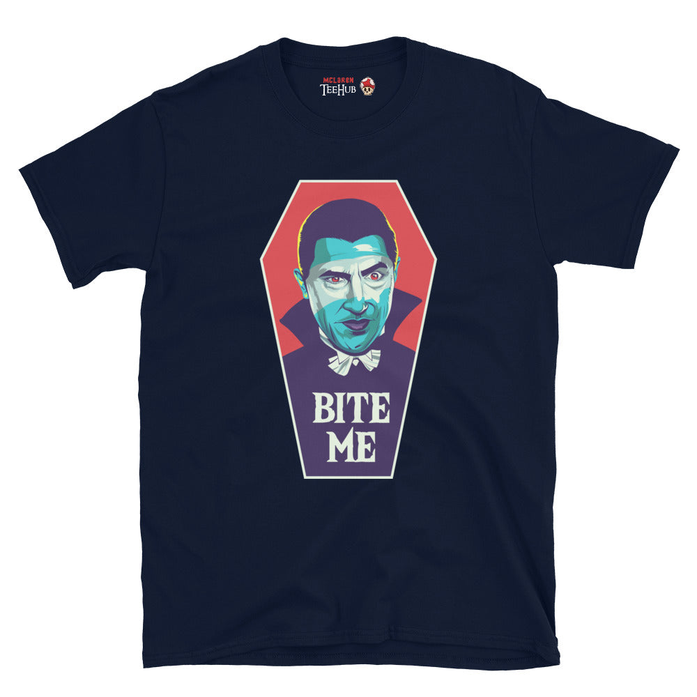 Dracula, Bite Me T-Shirt Navy
