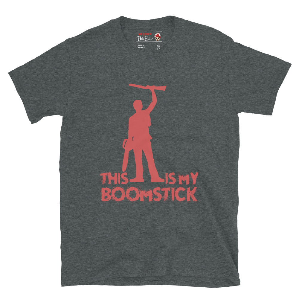 Evil Dead Boomstick T-Shirt Dark Heather