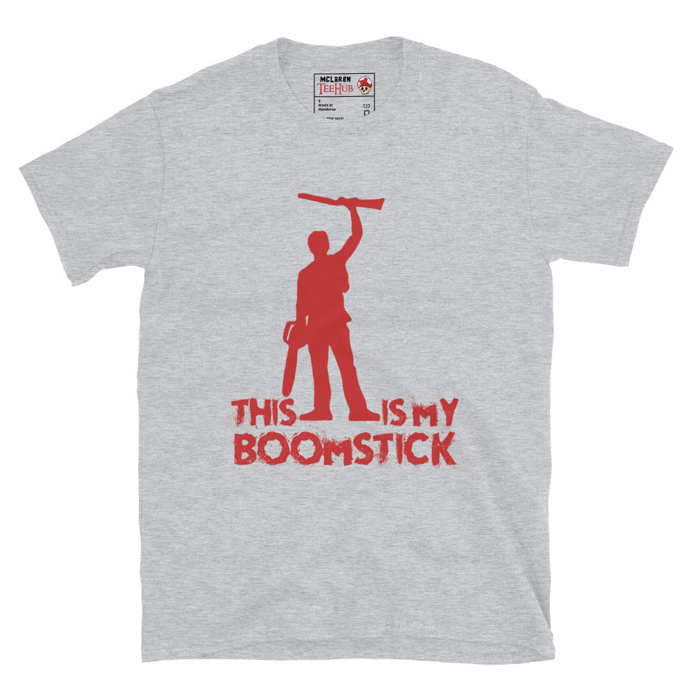 Evil Dead Boomstick T-Shirt Sport Grey