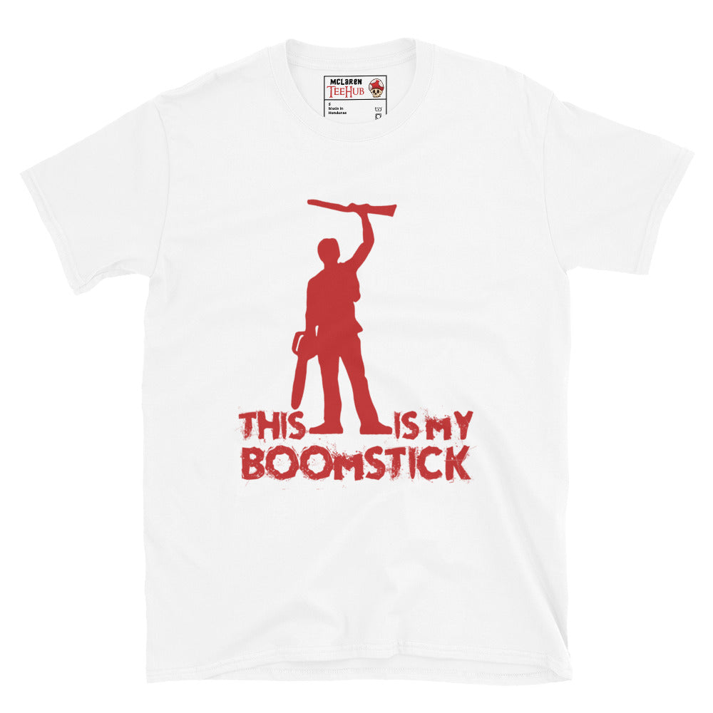 Evil Dead Boomstick T-Shirt White