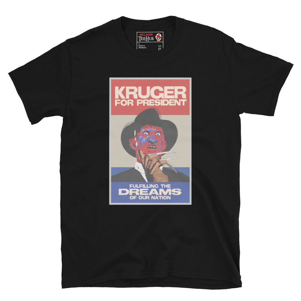 Freddy Krueger For President T-Shirt Black
