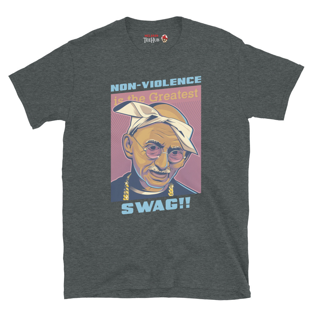 Gandhi T-Shirt Dark Heather