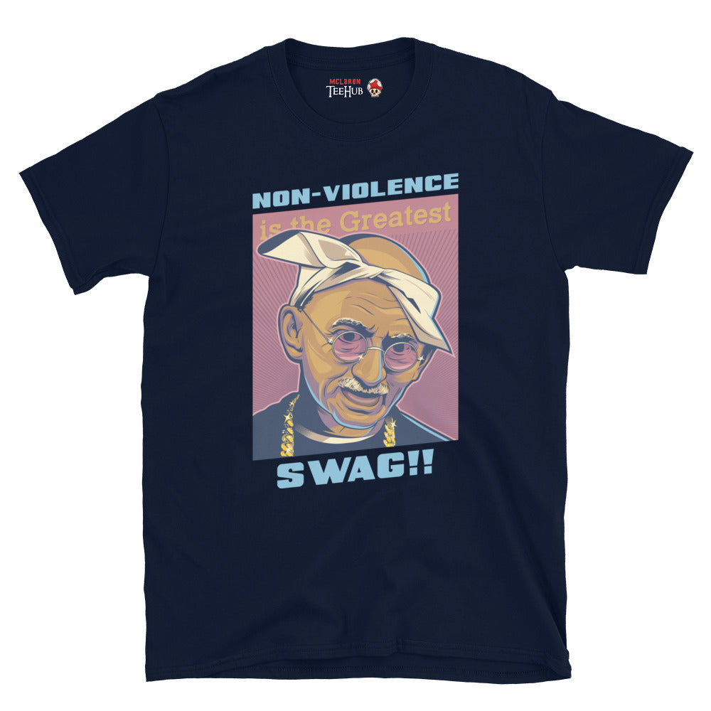 Gandhi T-Shirt Navy