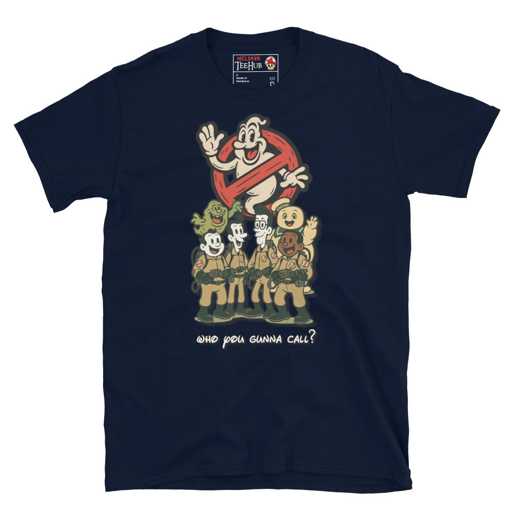 Ghostbusters Retro Cartoon T-Shirt navy