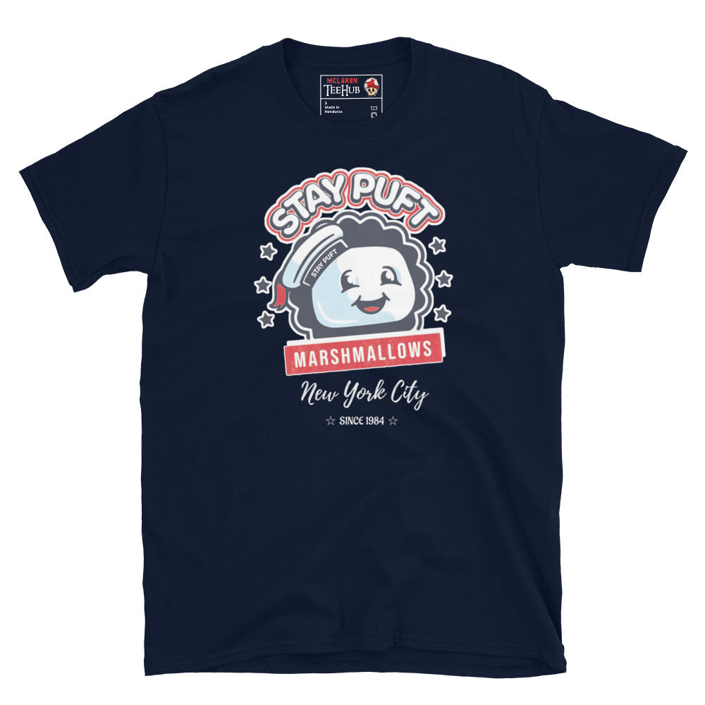 Ghostbusters Stay Puft Marshmallow Man T-shirt Navy