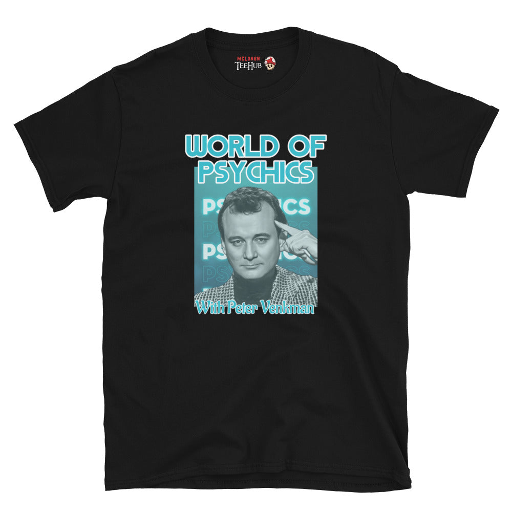 Ghostbusters T-Shirt, World of Psychics Black