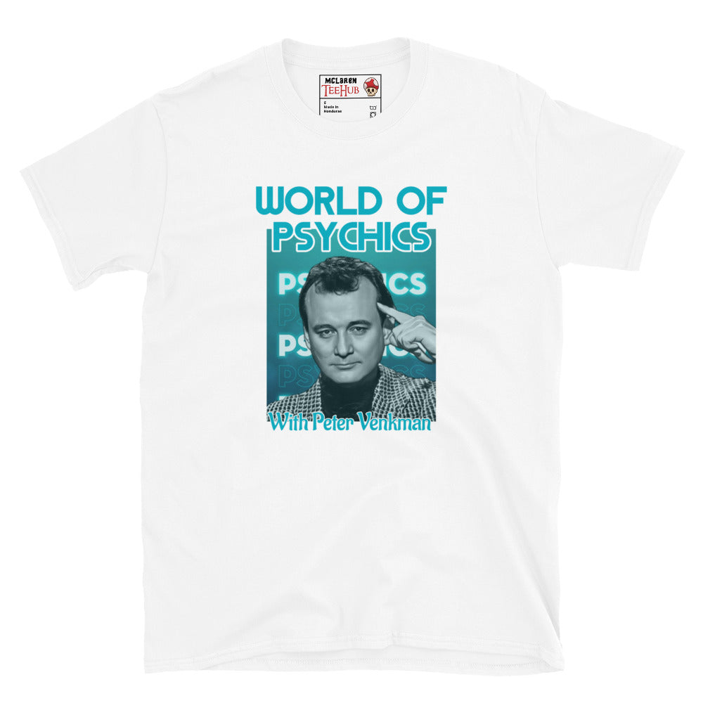 Ghostbusters T-Shirt, World of Psychics White