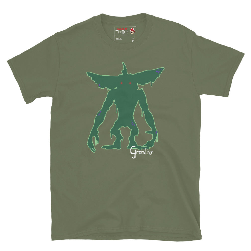 Gremlins Style T-Shirt Military Green