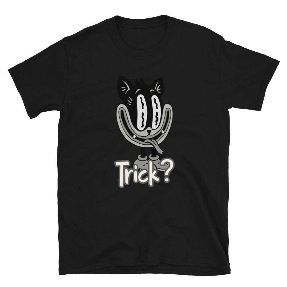 Halloween Cat Trick or Treat T-shirt