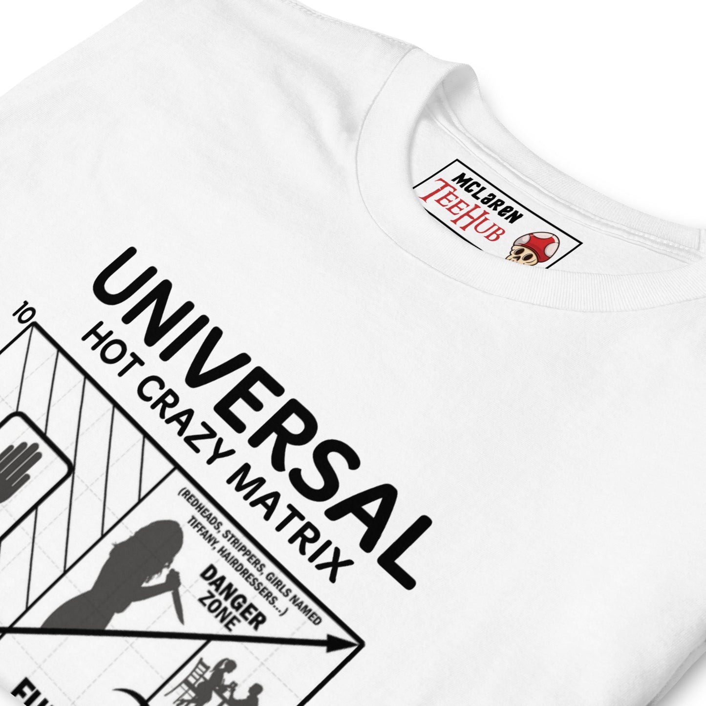 Hot Crazy Matrix T-Shirt White 2
