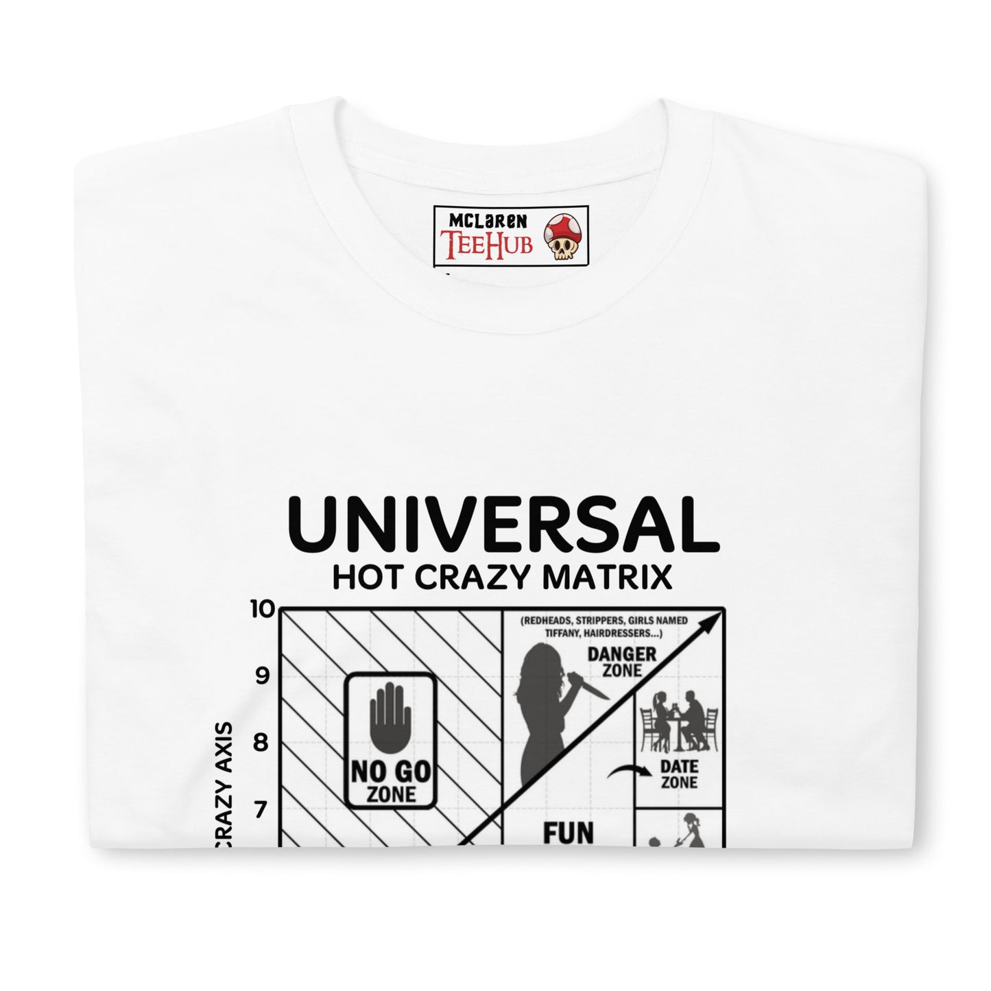 Hot Crazy Matrix T-Shirt White 3