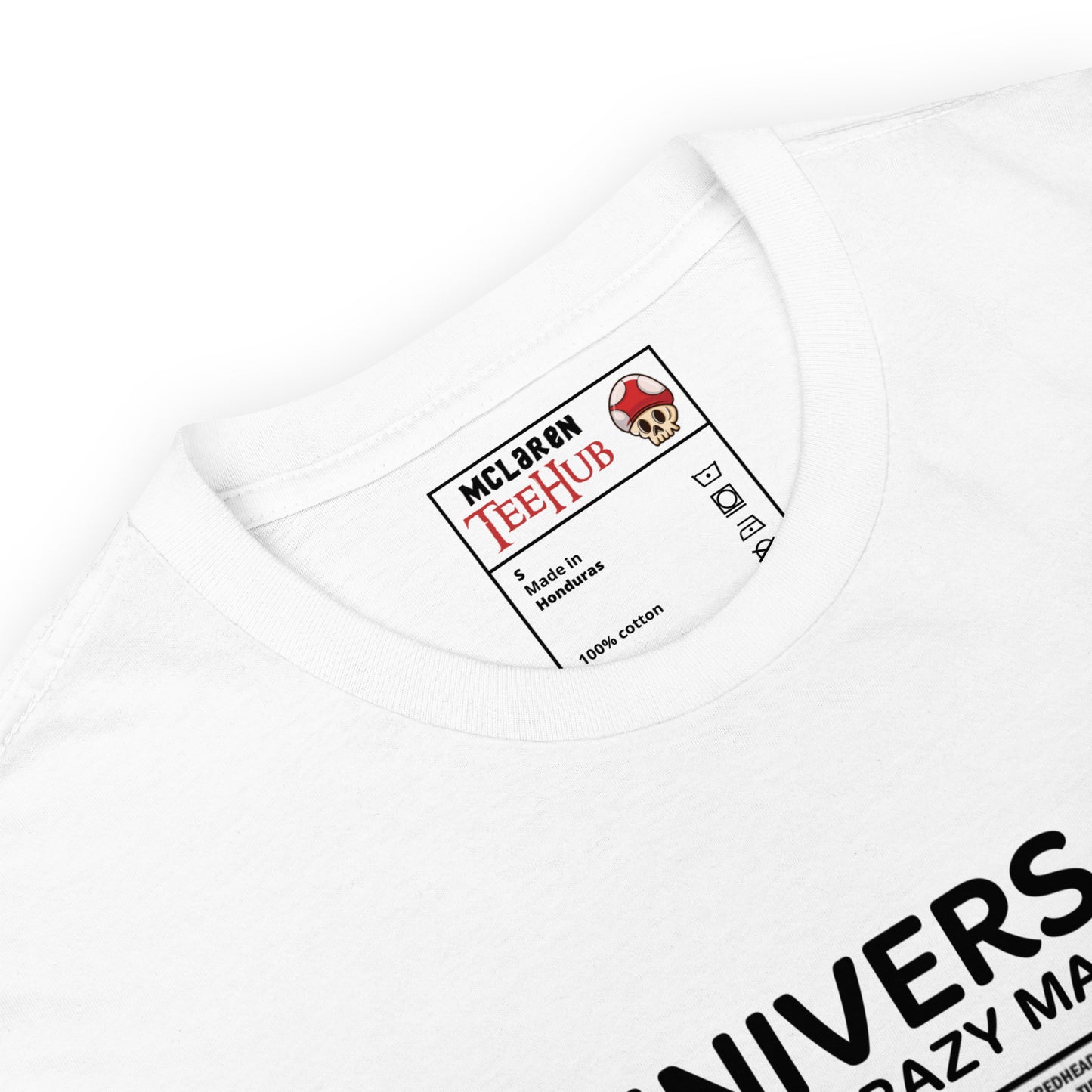 Hot Crazy Matrix T-Shirt White 4