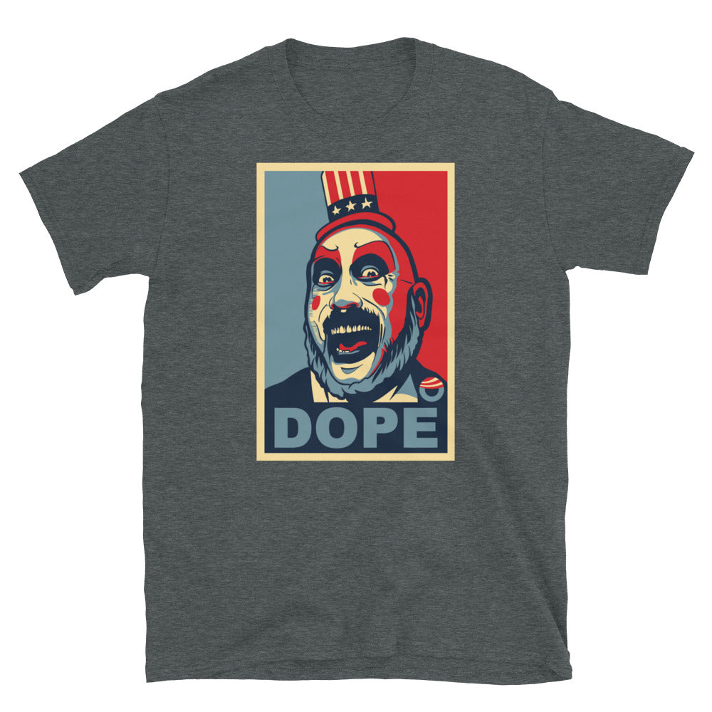 House of 1000 Corpses t-shirt, Captain Spaulding tee Dark Heather