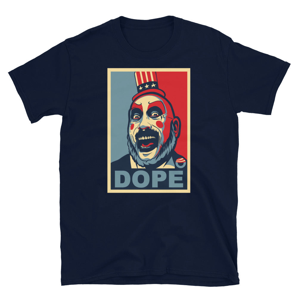 House of 1000 Corpses t-shirt, Captain Spaulding tee Navy