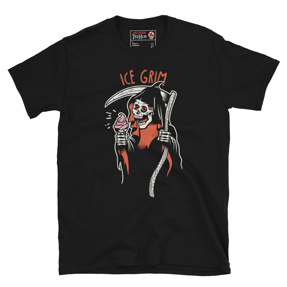 Ice Grim Reaper T-Shirt Black
