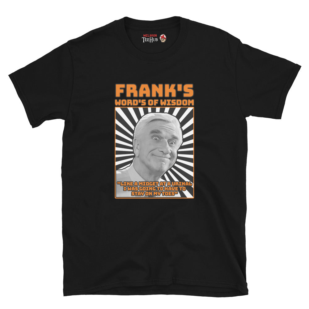 Police Squad, Frank Drebin T-Shirt Black