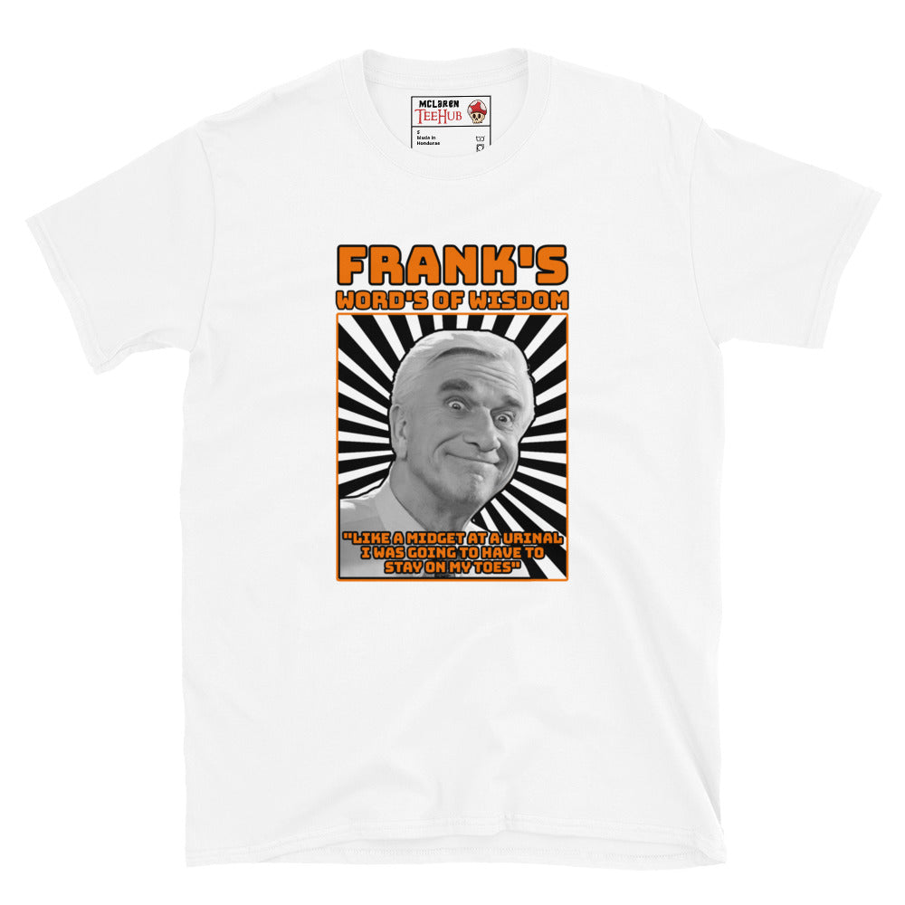Police Squad, Frank Drebin T-Shirt White