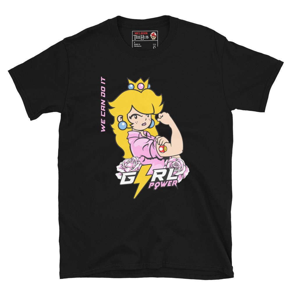 Princess Peach Mario t-shirt Black