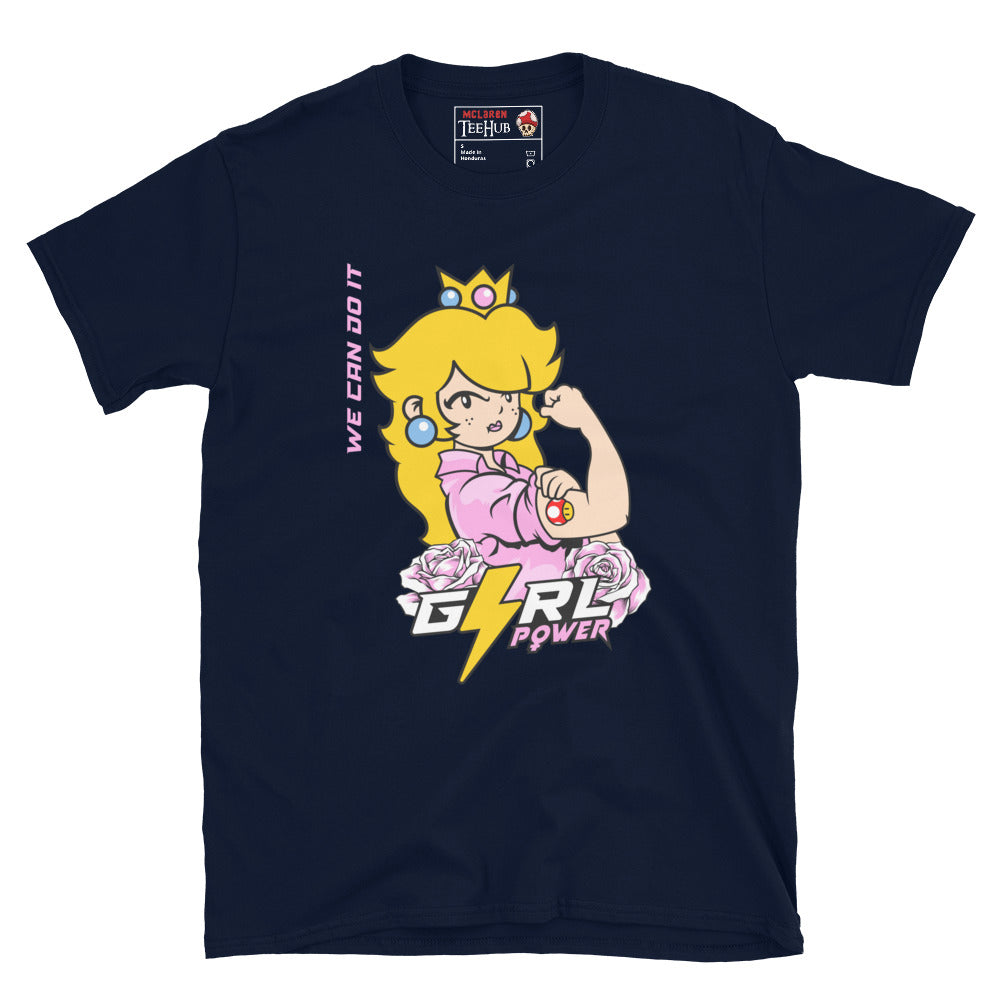 Princess Peach Mario t-shirt Navy