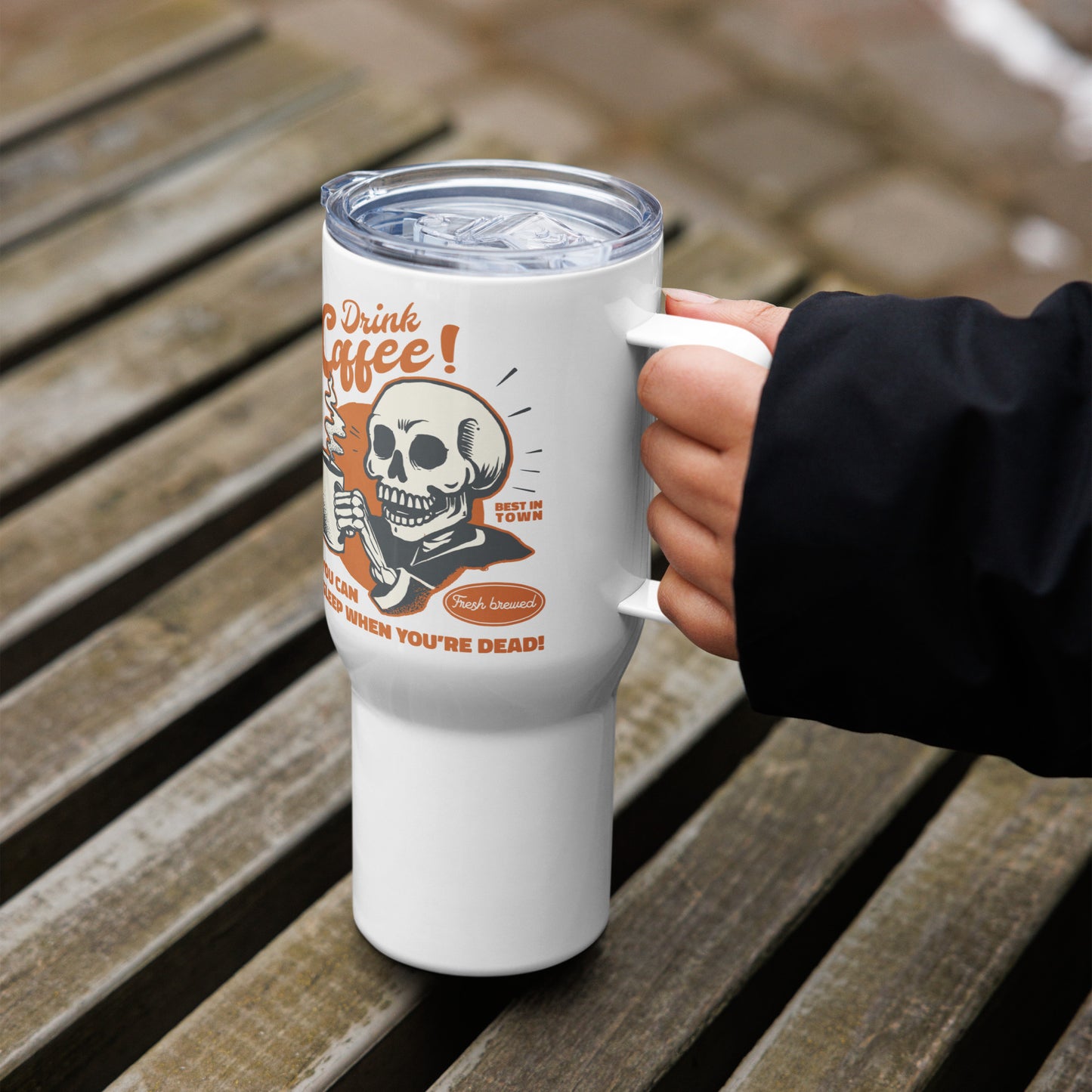 Stanley Quencher Drink Coffee