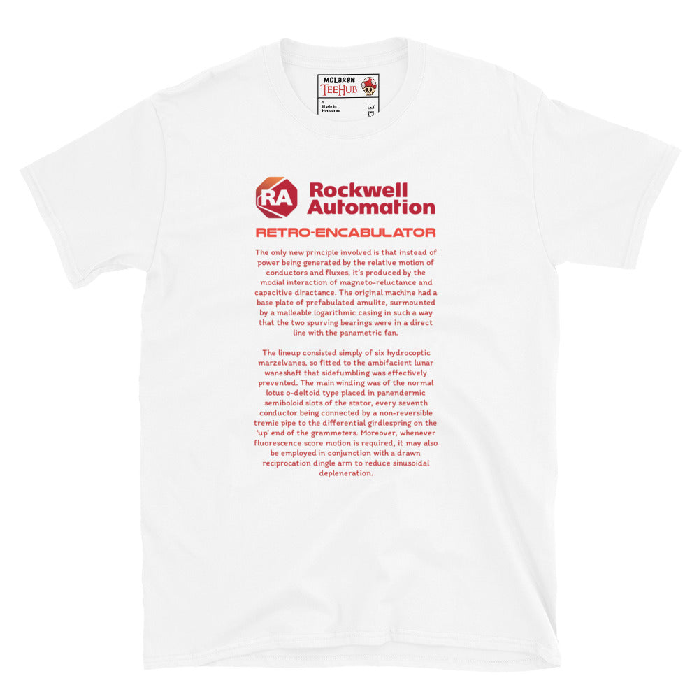 The Retro Encabulator T-Shirt White