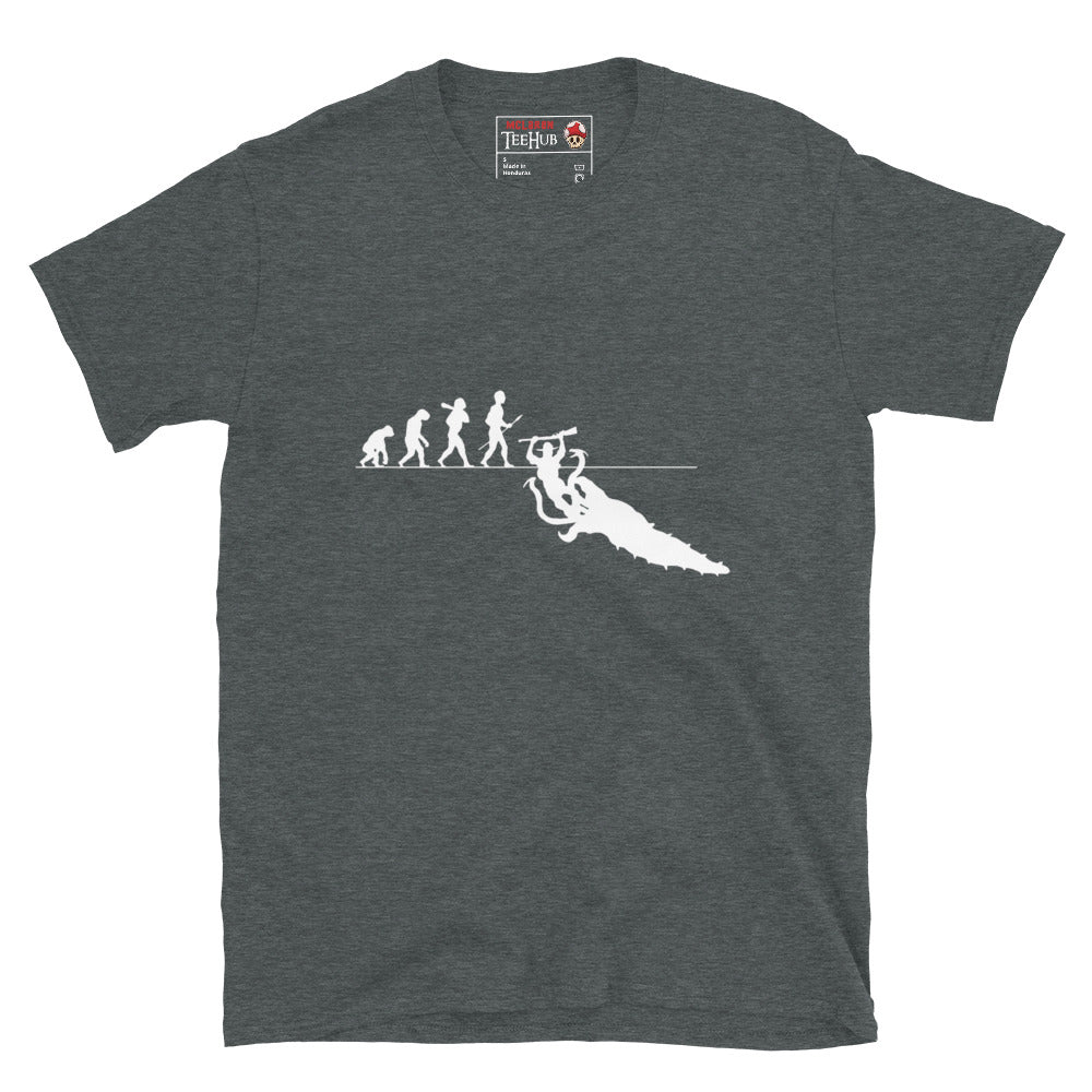 Tremors Graboid T-Shirt Dark Heather