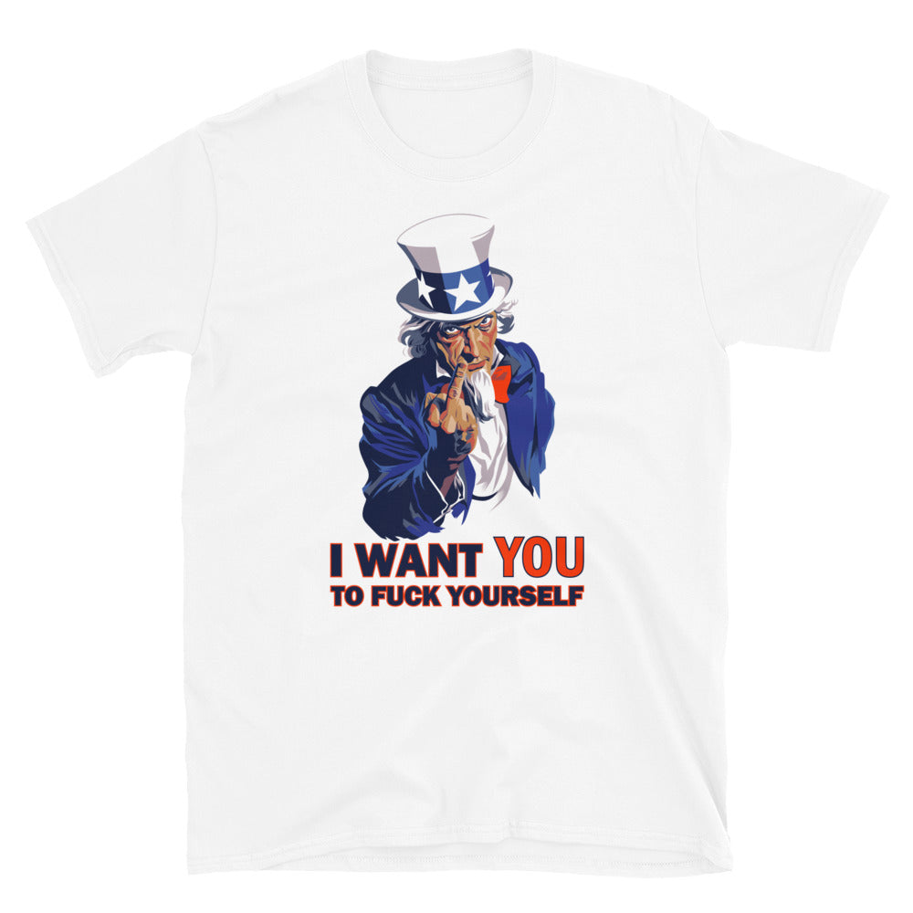 Uncle Sam, i Need You T-Shirt White