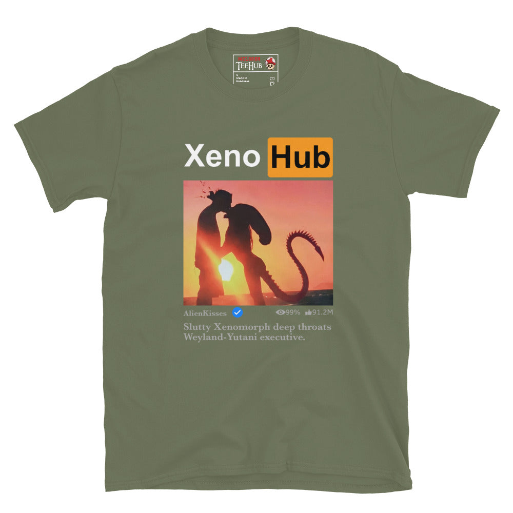 Xeno Hub T-Shirt Military Green