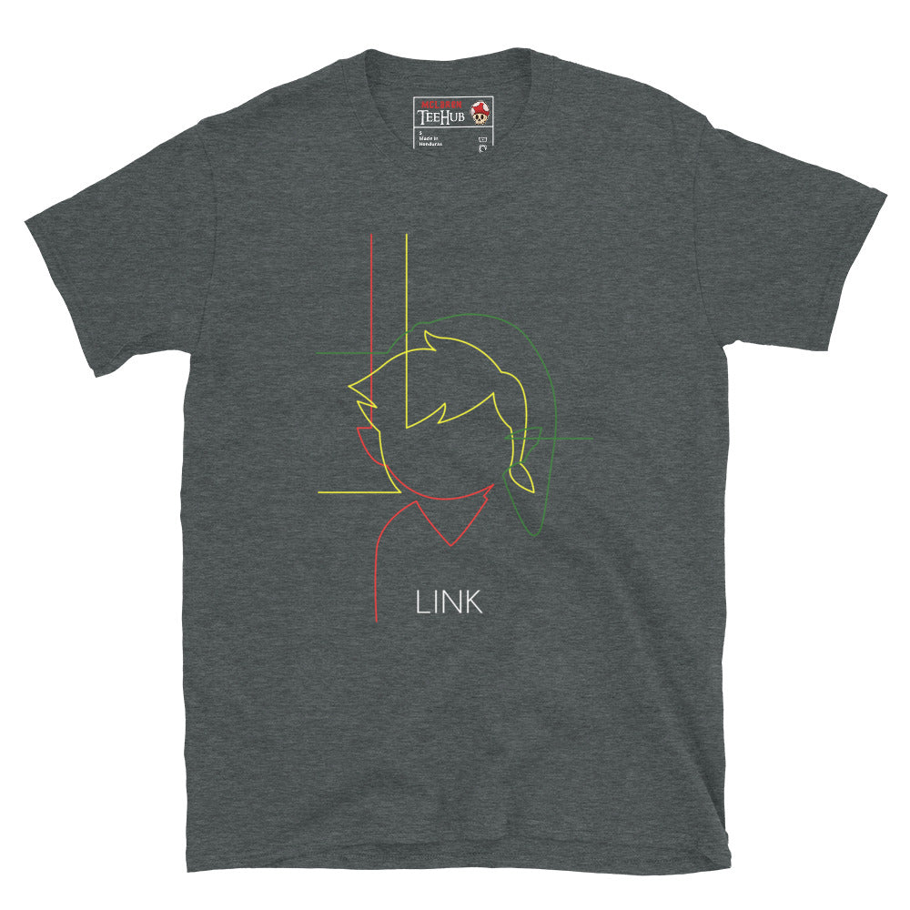 Zelda, LINK T-Shirt Dark Heather