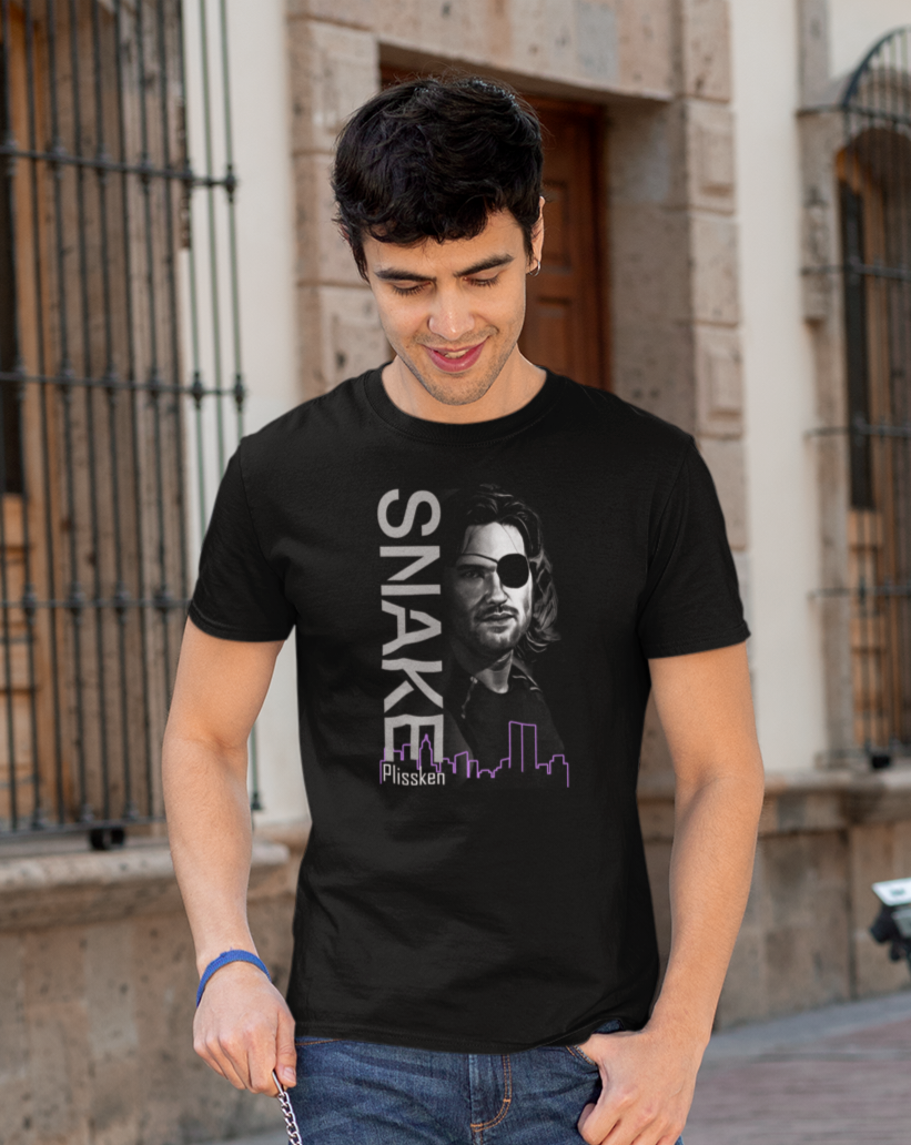 Escape from New York style Unisex T-Shirt, T-Shirt Escape from New York style, Snake Plissken T-Shirt, T-Shirt Snake Plissken, 80s movies, - McLaren Tee Hub