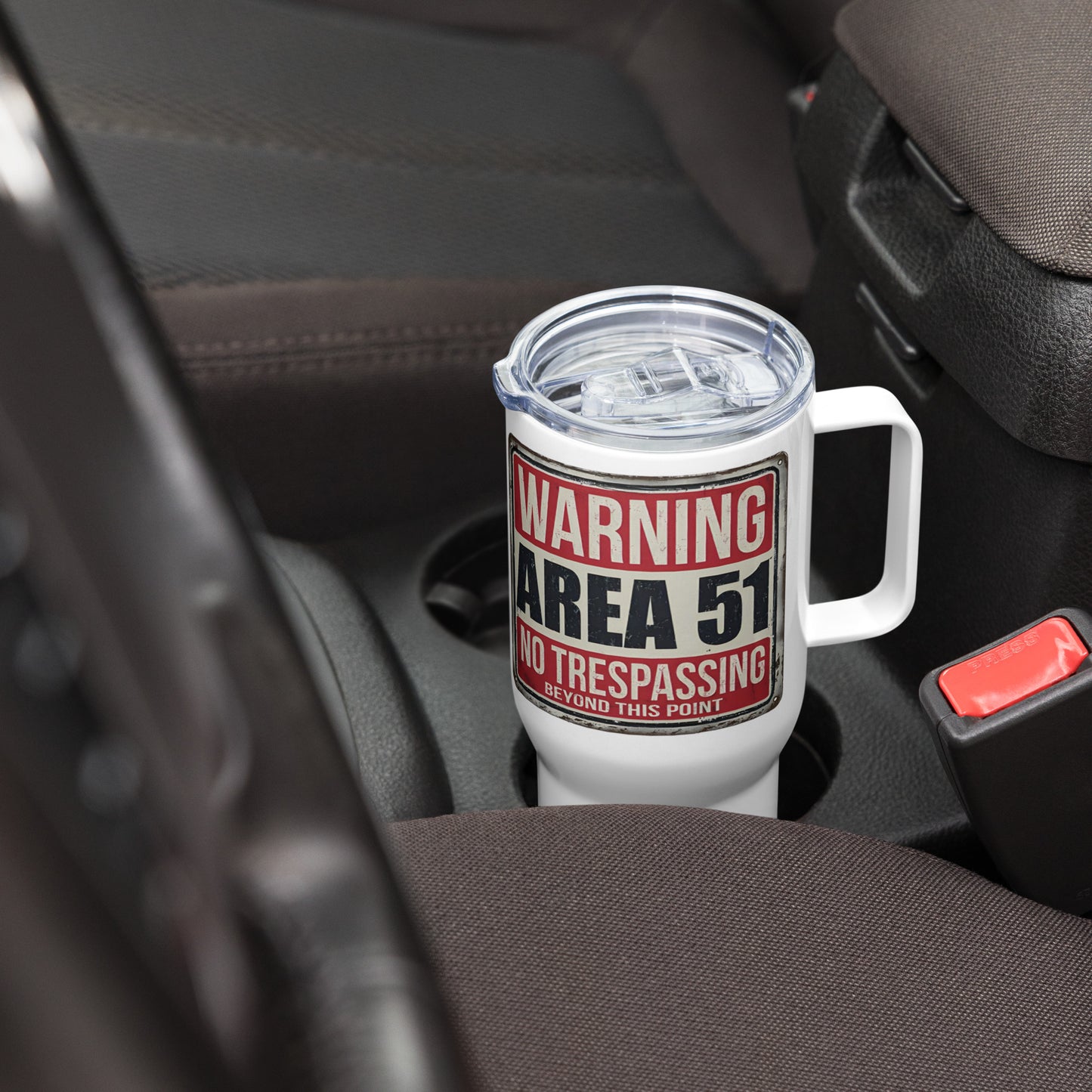 Area 51 Travel mug, Thermal Mug with Handle