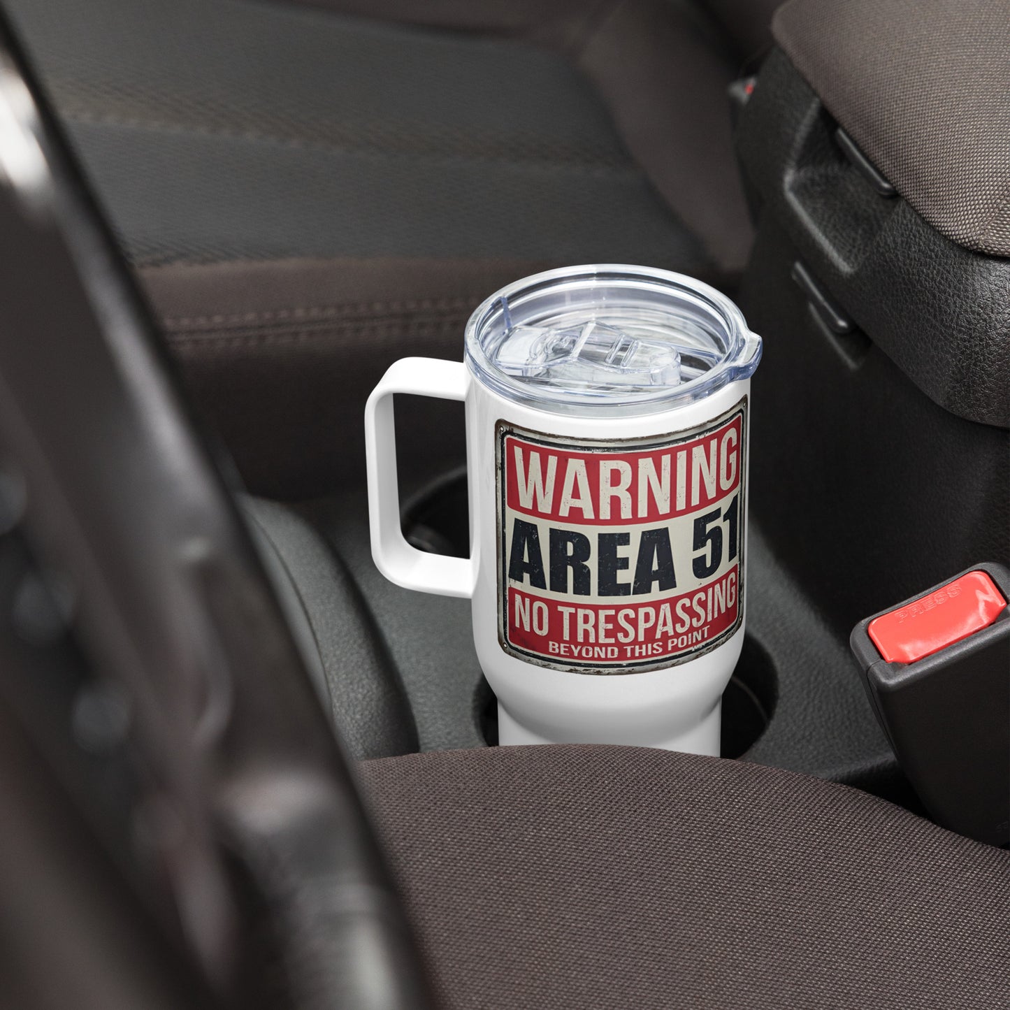 Area 51 Travel mug, Thermal Mug with Handle