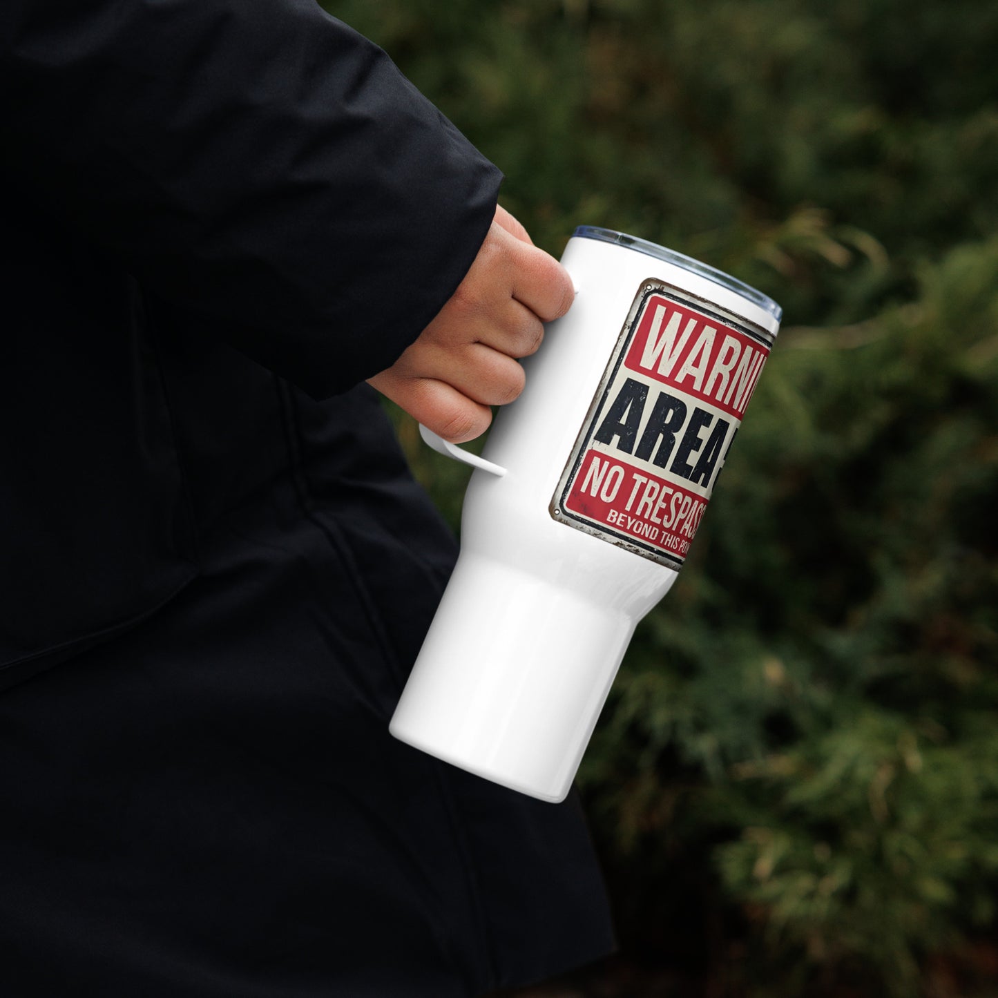 Area 51 Travel mug, Thermal Mug with Handle