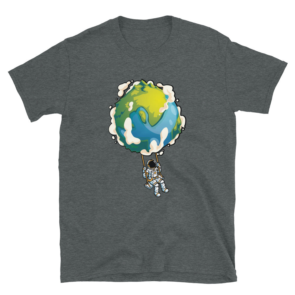 Astronaut Earth Swing T-shirt