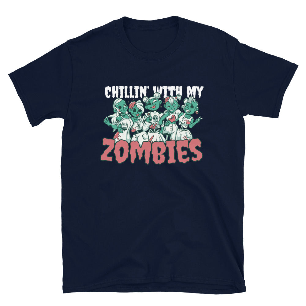 Zombie Nurses Halloween Unisex T-Shirt
