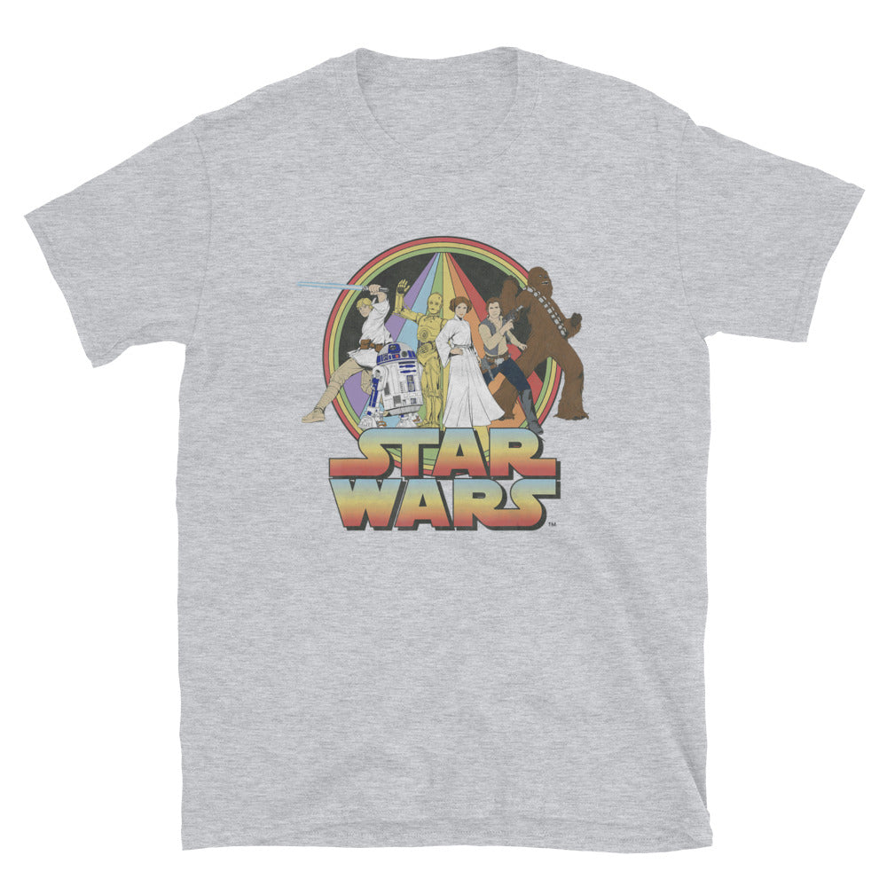 Retro Star Wars science fiction Unisex T-Shirt - McLaren Tee Hub