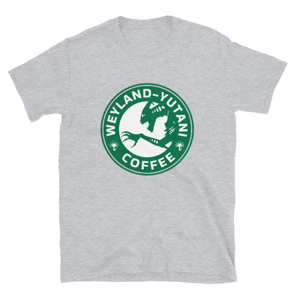Aliens T-shirt, Weyland-Yutani Coffee.