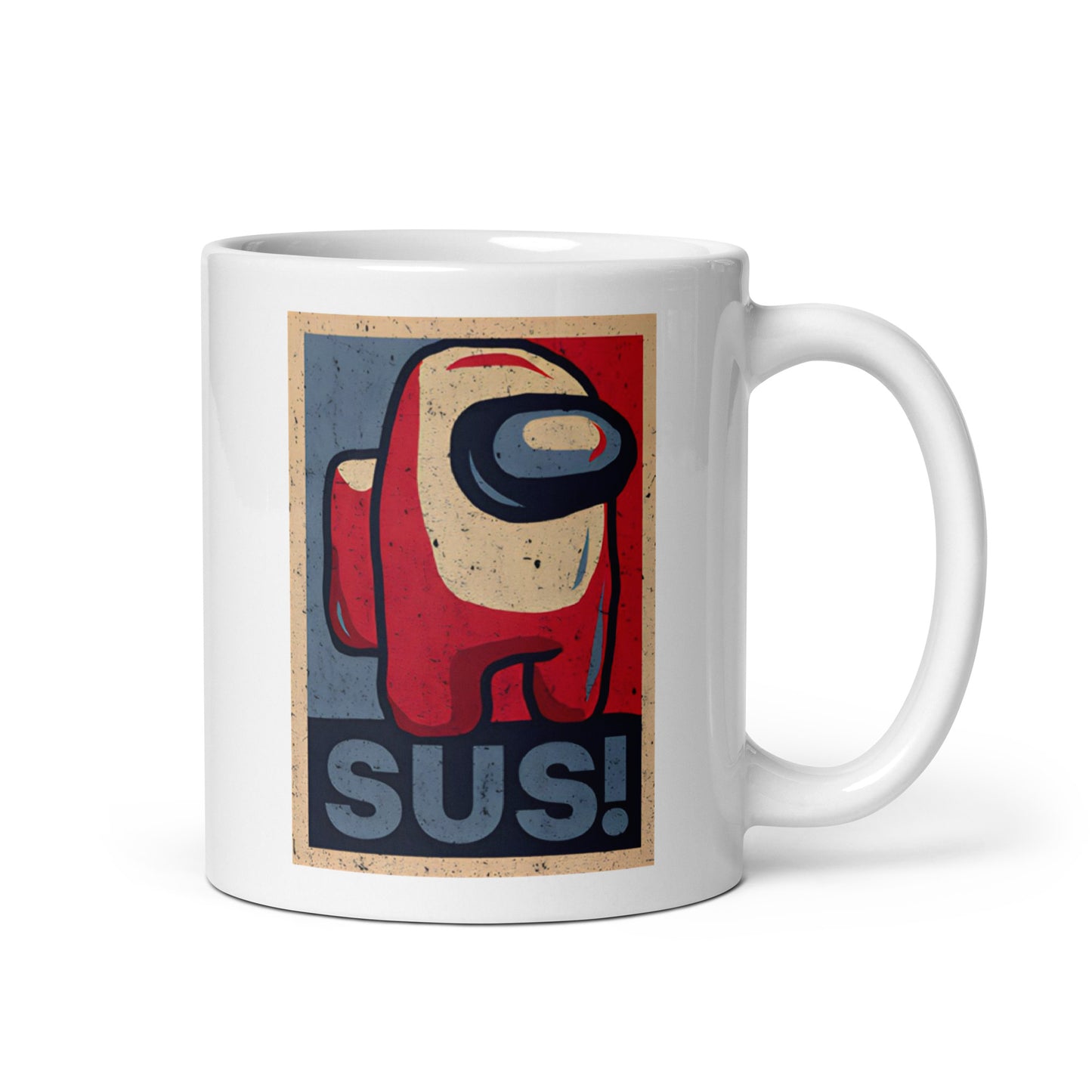 Among Us Video Game Mug