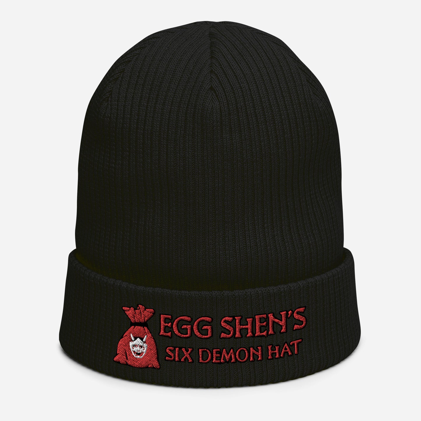 Organic Big Trouble in Little China Ribbed Beanie