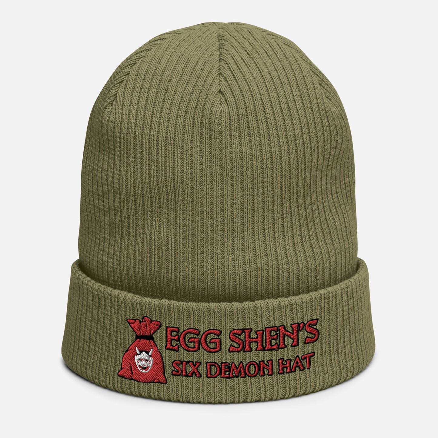 Organic Big Trouble in Little China Ribbed Beanie