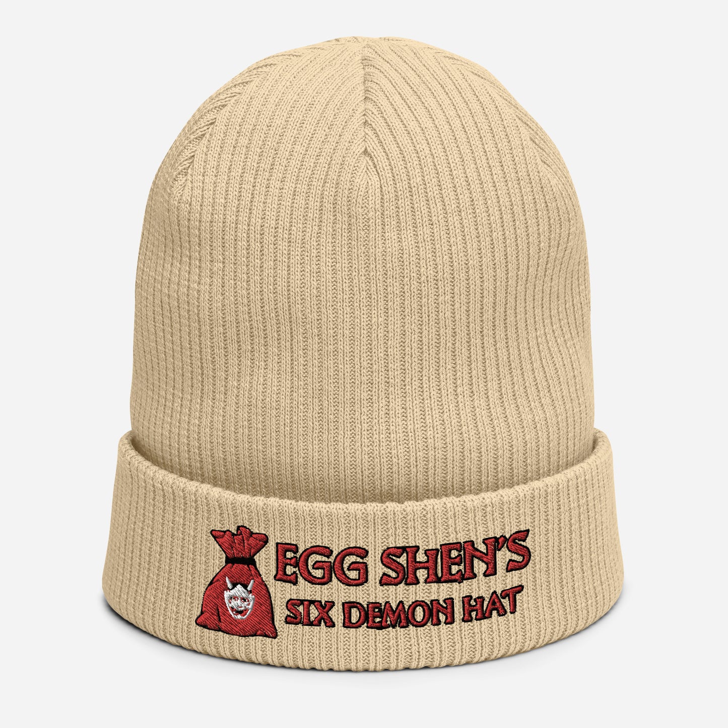 Organic Big Trouble in Little China Ribbed Beanie