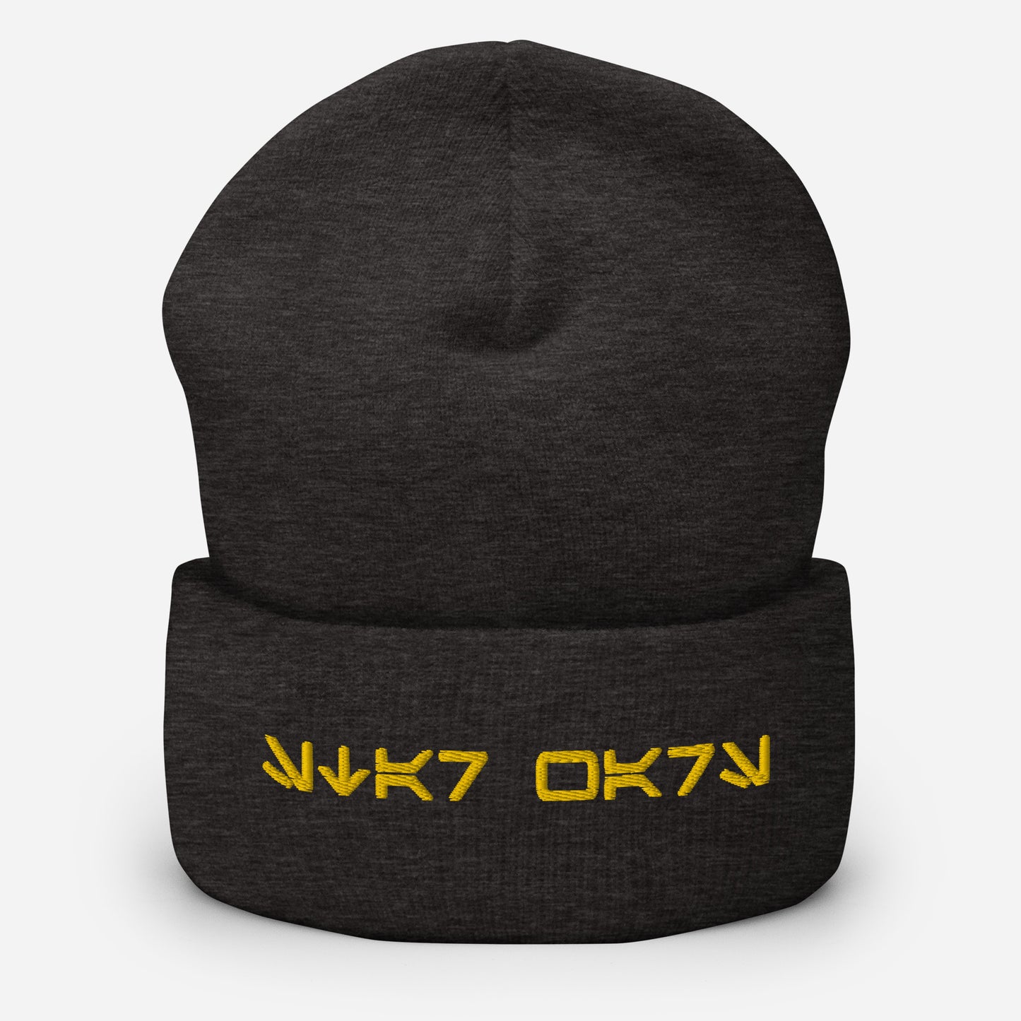 Star Wars Aurebesh Cuffed Beanie