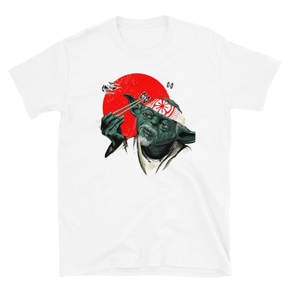 Star Wars Yoda, Karate Kid T-Shirt White